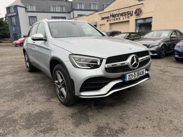 Mercedes-Benz GLC SUV, Petrol Plug-in Hybrid, 2022, Silver