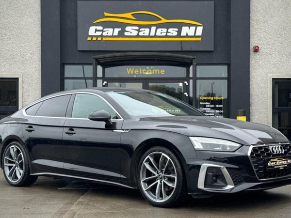 Audi A5 Hatchback, Diesel Hybrid, 2022, Black