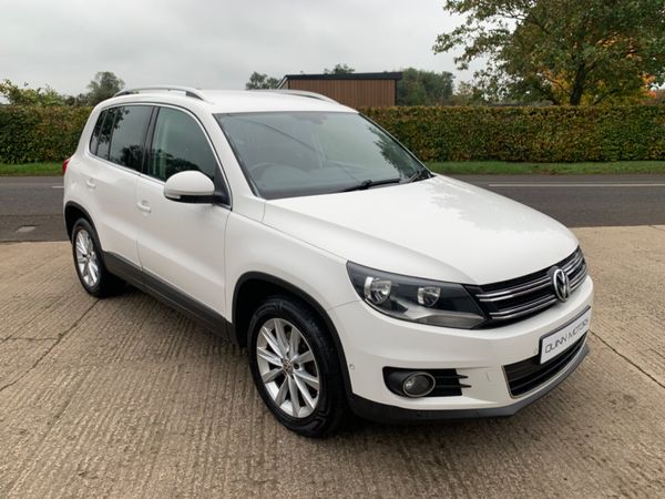 Volkswagen Tiguan SUV, Diesel, 2013, White