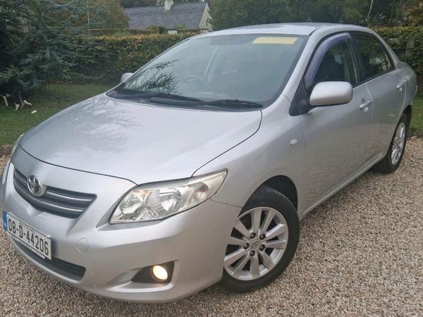 Toyota Corolla Saloon, Petrol, 2008, Silver