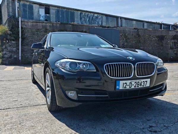 BMW 5-Series Saloon, Diesel, 2012, Black