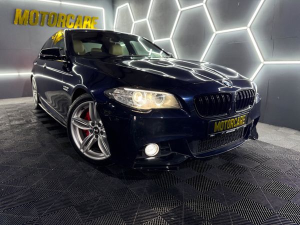 BMW 5-Series Saloon, Diesel, 2013, Blue