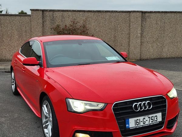 Audi A5 Hatchback, Diesel, 2016, Red