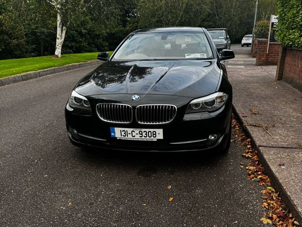 BMW 5-Series Saloon, Diesel, 2013, Black