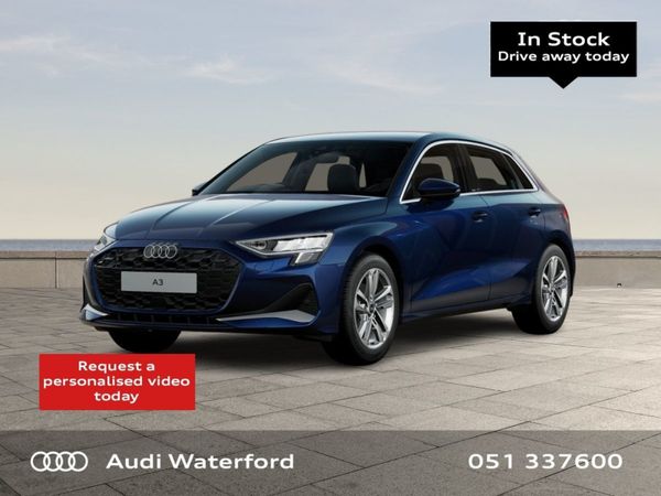 Audi A3 Hatchback, Petrol, 2025, Blue