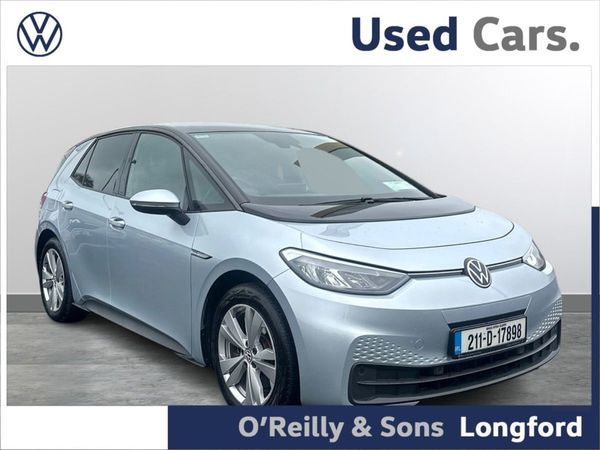 Volkswagen ID.3 Hatchback, Electric, 2021, Grey