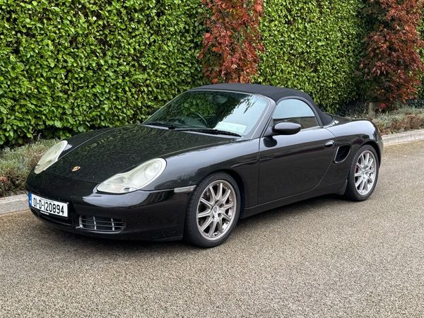 Porsche Boxster Convertible, Petrol, 2001, Black