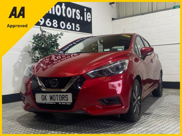 Nissan Micra Hatchback, Petrol, 2019, Red