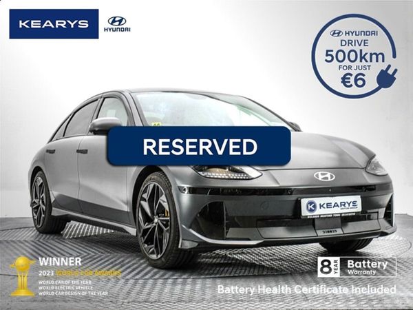 Hyundai IONIQ 6 Saloon, Electric, 2024, Grey