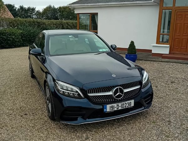 Mercedes-Benz C-Class Saloon, Diesel, 2019, Blue