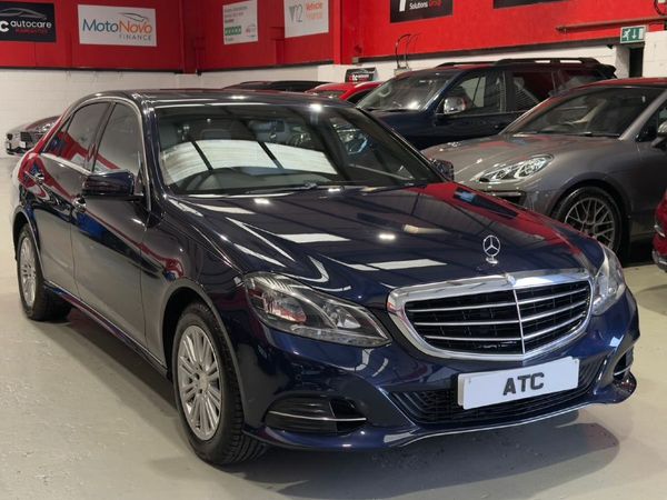 Mercedes-Benz E-Class Saloon, Petrol, 2014, Blue