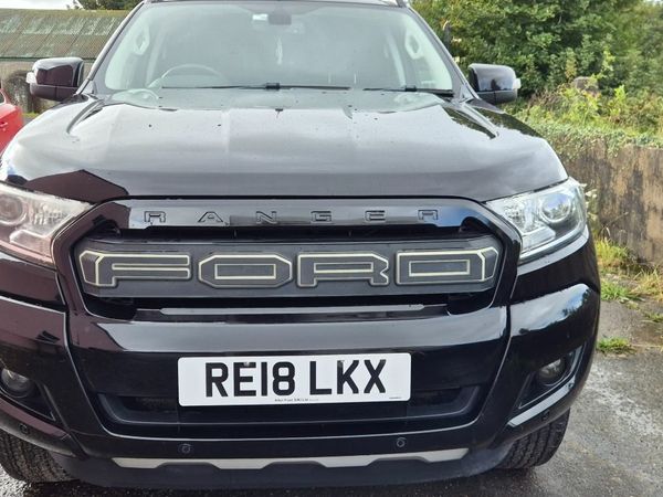 Ford Ranger Pick Up, Diesel, 2018, Black