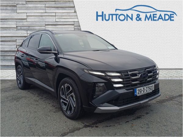 Hyundai Tucson SUV, Petrol Plug-in Hybrid, 2025, Black