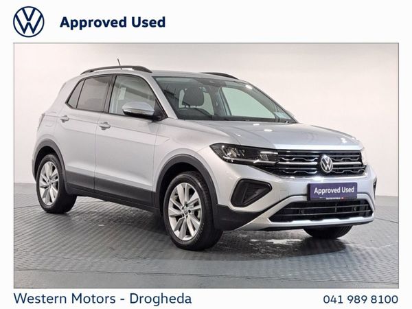 Volkswagen T-Cross Estate, Petrol, 2025, Silver