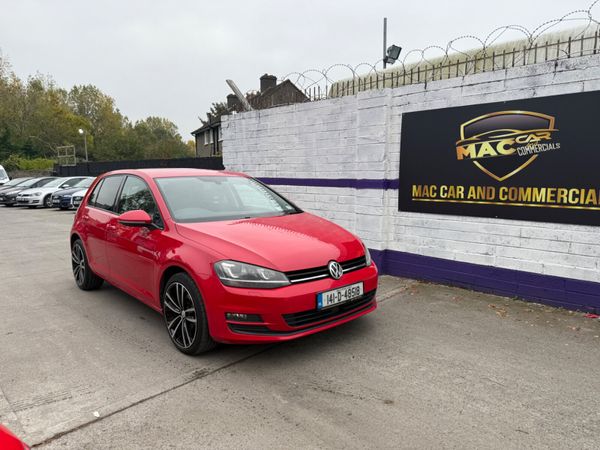 Volkswagen Golf Hatchback, Petrol, 2014, Red