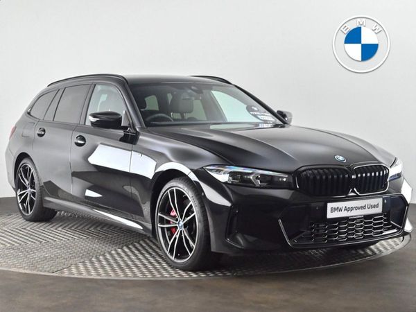 BMW 3-Series Estate, Petrol Plug-in Hybrid, 2024, Black