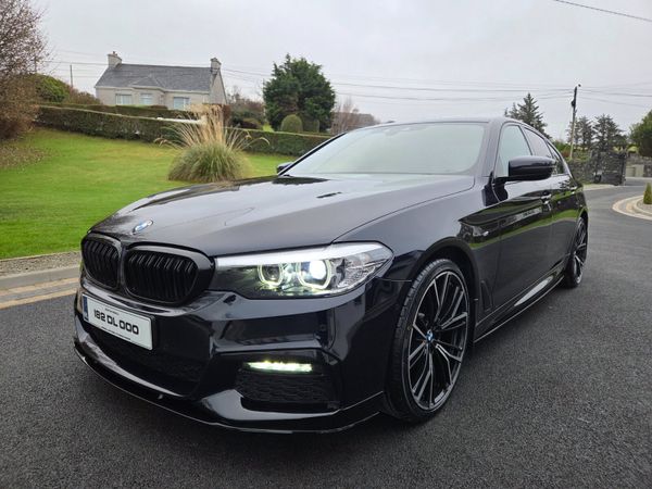 BMW 5-Series Saloon, Diesel, 2018, Blue
