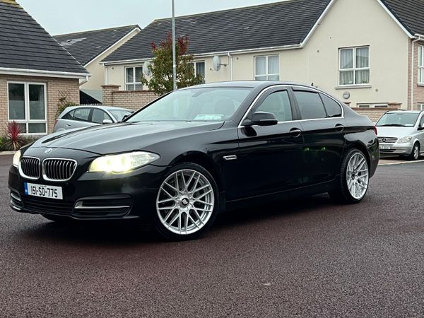 BMW 5-Series Saloon, Diesel, 2015, Black