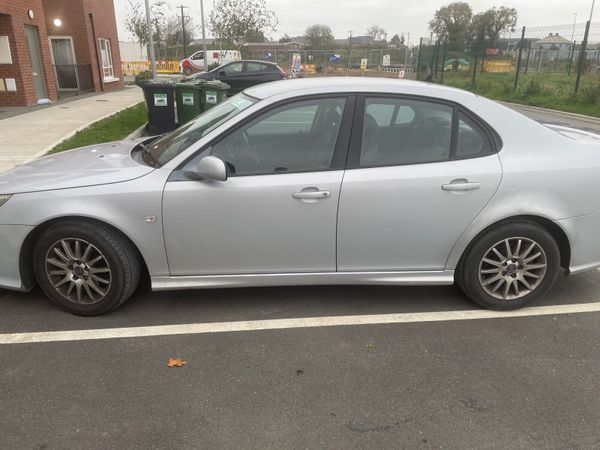Saab 9-3 Saloon, Ethanol Petrol, 2008, Silver