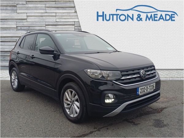 Volkswagen T-Cross Hatchback, Petrol, 2023, Black