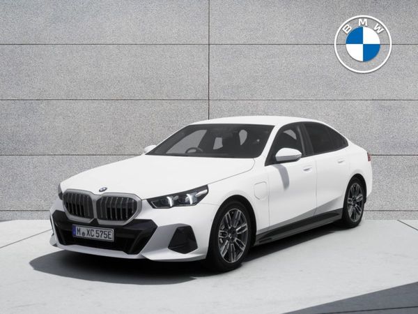 BMW 5-Series Saloon, Petrol Plug-in Hybrid, 2026, White