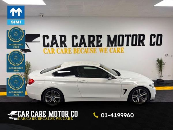 BMW 4-Series Coupe, Diesel, 2017, White