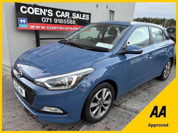 Hyundai i20 Hatchback, Petrol, 2016, Blue
