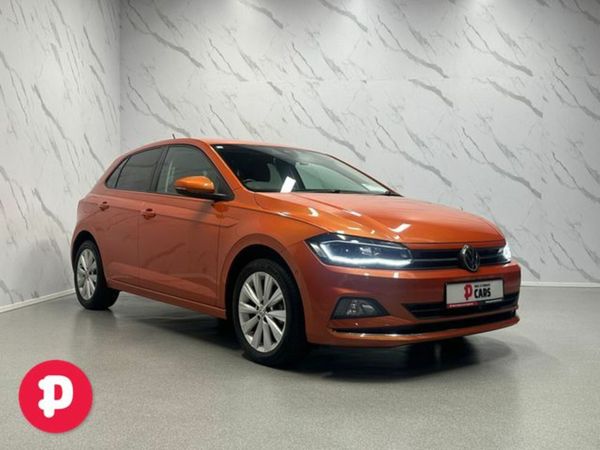 Volkswagen Polo Hatchback, Petrol, 2020, Orange