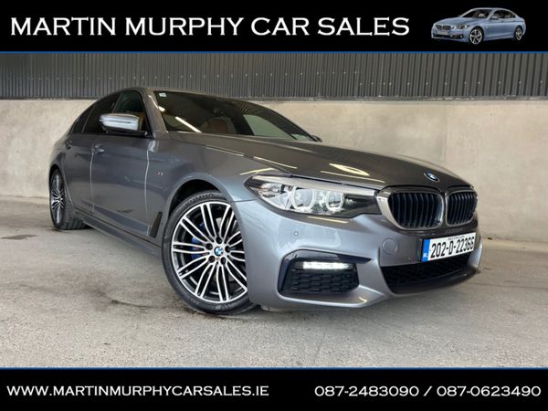 BMW 5-Series Saloon, Diesel, 2020, Blue