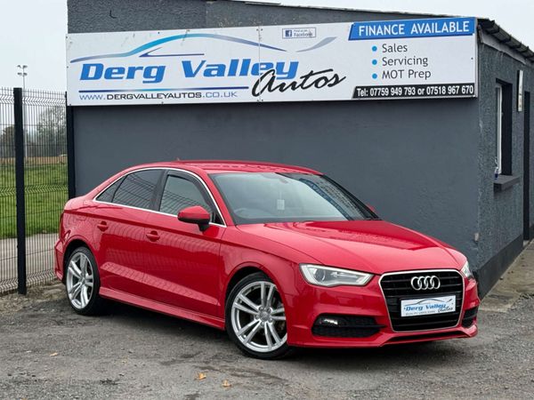 Audi A3 Saloon, Diesel, 2014, Red