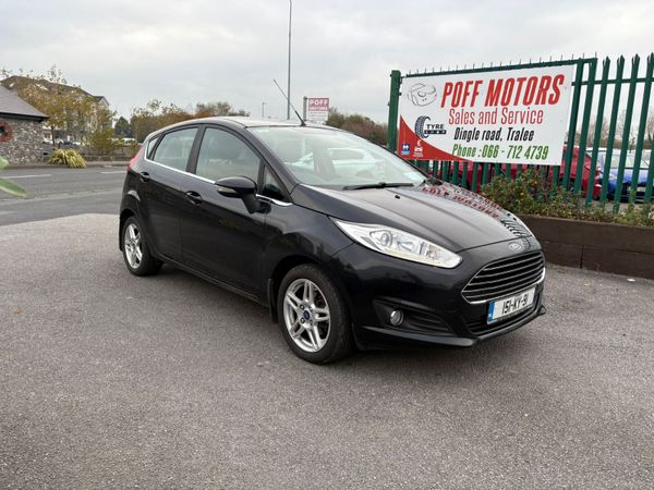 Ford Fiesta Hatchback, Petrol, 2015, Black