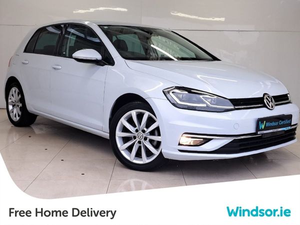 Volkswagen Golf Hatchback, Petrol, 2018, White