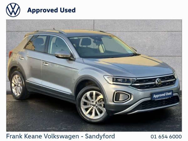Volkswagen T-Roc Crossover, Petrol, 2025, Silver