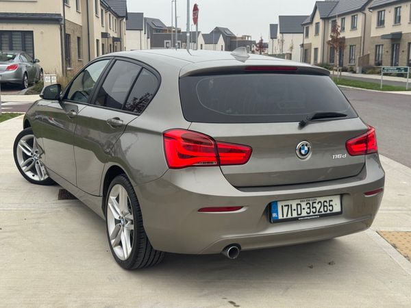 BMW 1-Series Hatchback, Diesel, 2017, Grey