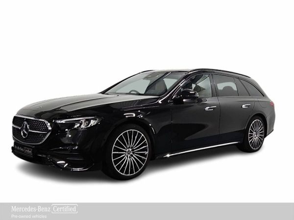 Mercedes-Benz E-Class Estate, Diesel Plug-in Hybrid, 2024, Black