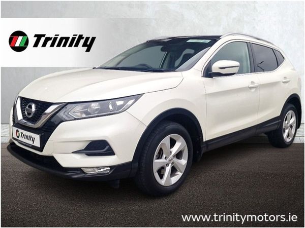 Nissan Qashqai MPV, Petrol, 2019, White