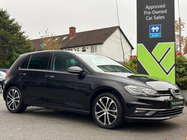 Volkswagen Golf Hatchback, Petrol, 2020, Black