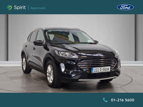 Ford Kuga SUV, Petrol Hybrid, 2022, Black