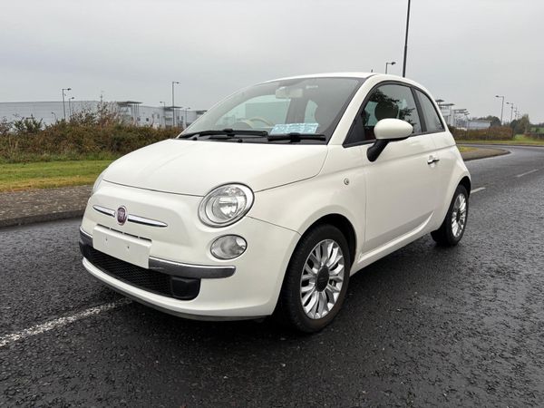 Fiat 500 Hatchback, Petrol, 2014, White