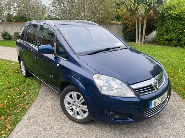 Vauxhall Zafira MPV, Diesel, 2011, Blue