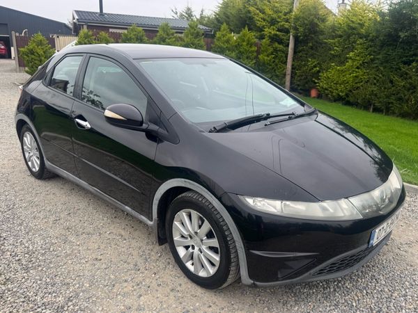 Honda Civic Hatchback, Petrol, 2007, Black