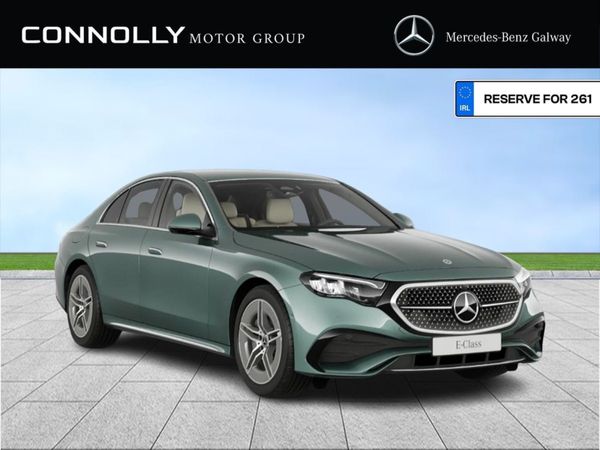 Mercedes-Benz E-Class Saloon, Diesel Plug-in Hybrid, 2026, Silver