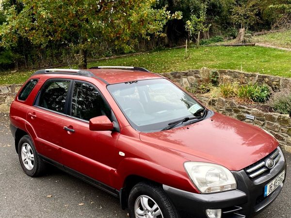 Kia Sportage SUV, Diesel, 2006, Red