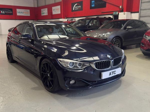 BMW 4-Series Hatchback, Petrol, 2014, Blue