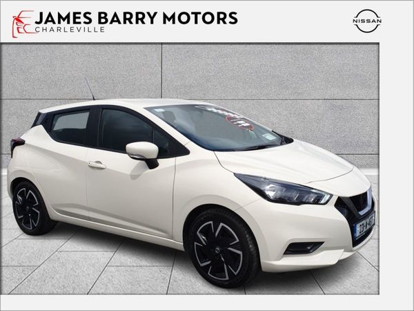 Nissan Micra Hatchback, Petrol, 2023, White