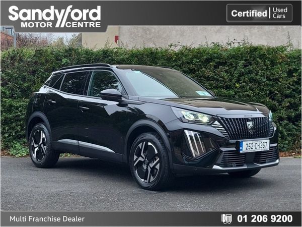 Peugeot 2008 SUV, Petrol, 2025, Black