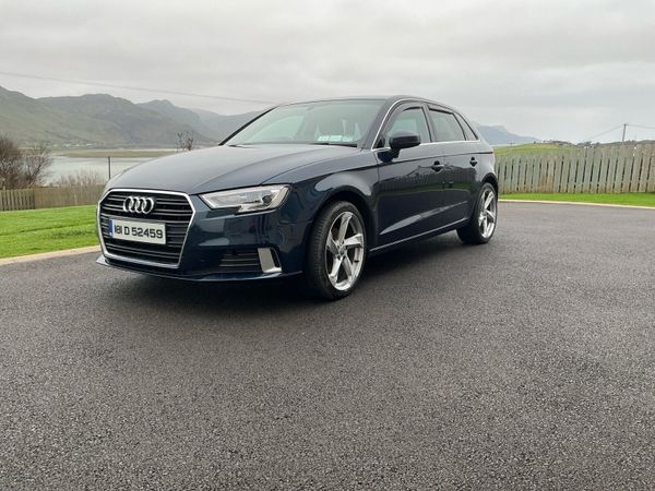 Audi A3 Hatchback, Diesel, 2018, Blue