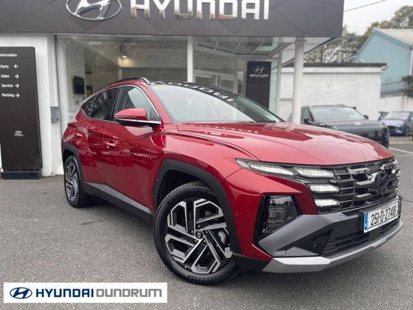 Hyundai Tucson MPV, Petrol Plug-in Hybrid, 2025, Red