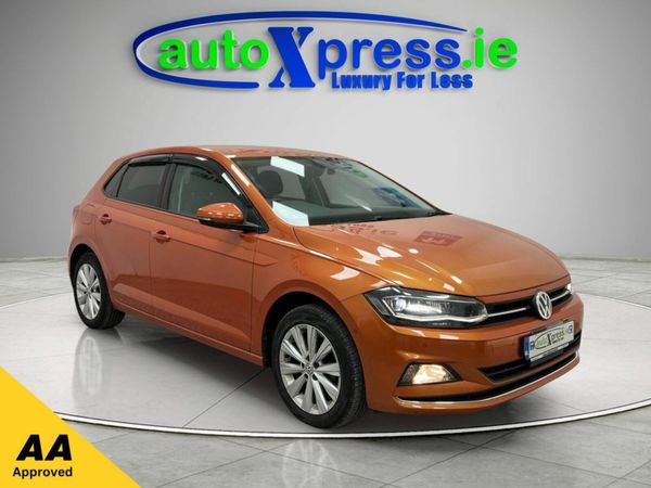 Volkswagen Polo Hatchback, Petrol, 2018, Orange
