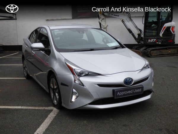 Toyota Prius Hatchback, Petrol Hybrid, 2017, Silver
